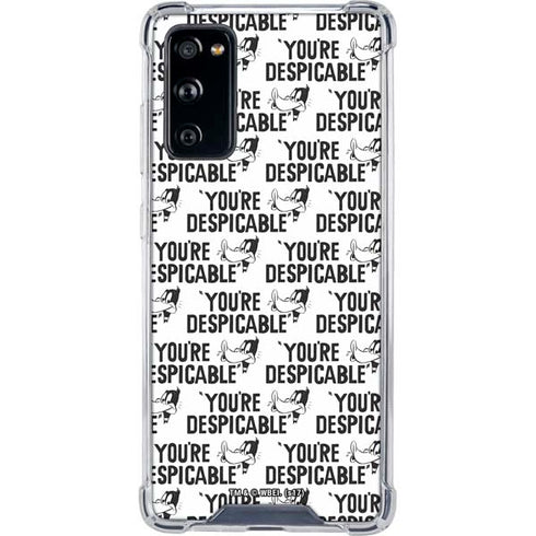 Looney Tunes Daffy Duck Youre Despicable Grid Galaxy S20 FE Clear Case